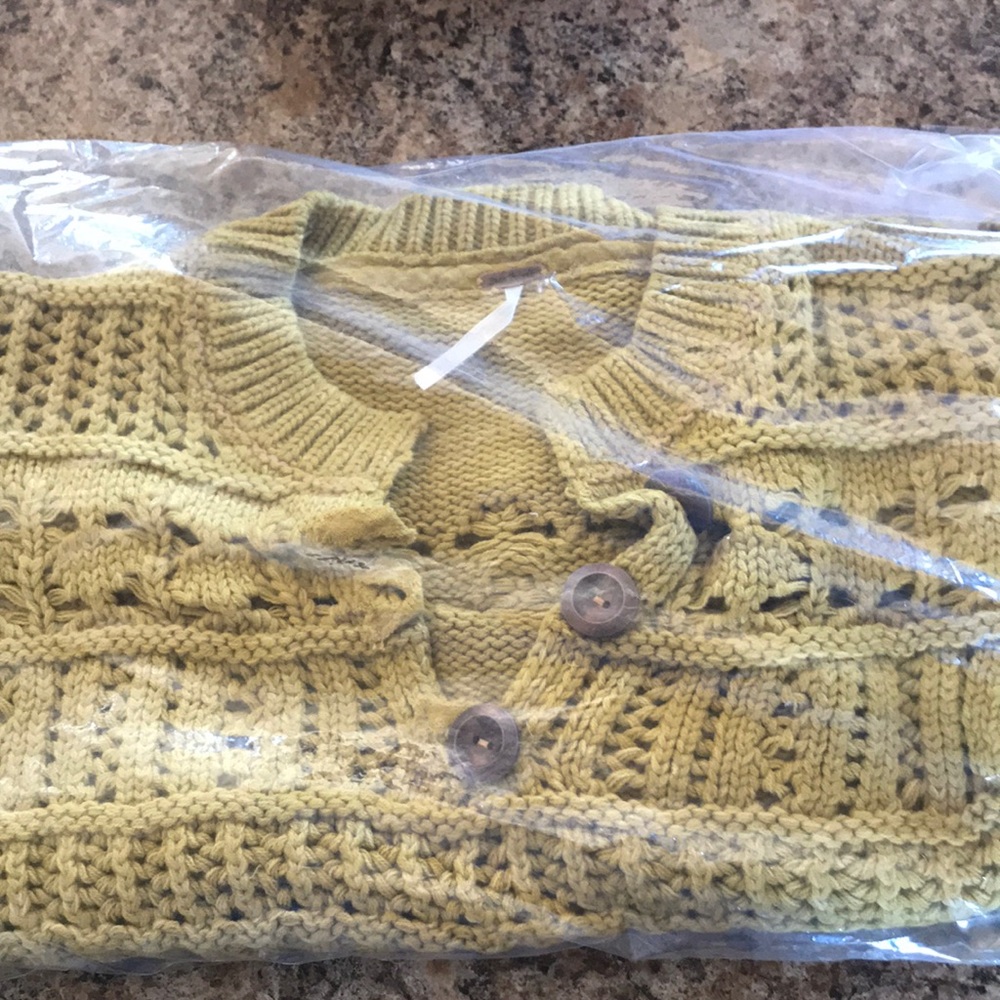 NWT Free People Dreams Tonight Crop Sweater - Picture 3 of 3